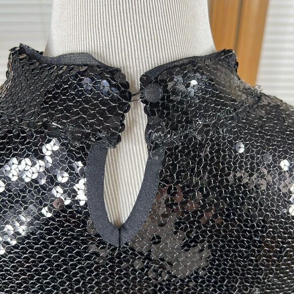 Free People Sequin Top Size Large - Picture 6 of 9
